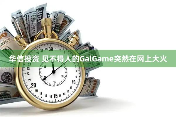 华信投资 见不得人的GalGame突然在网上大火